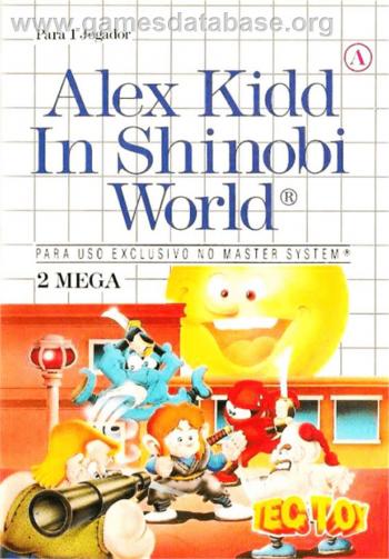 Cover Alex Kidd in Shinobi World for Master System II